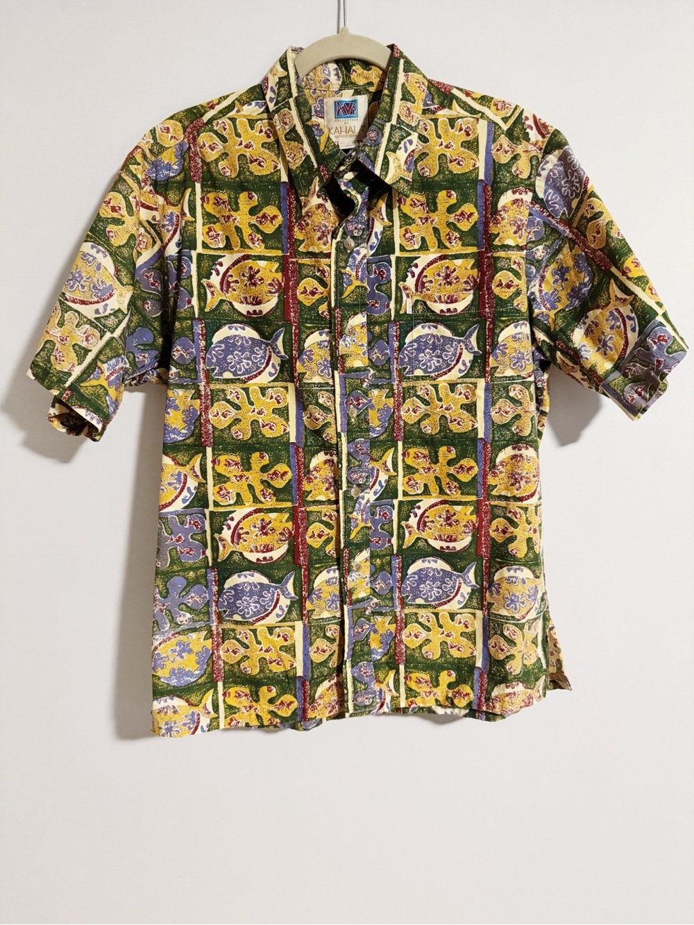 Kahala - Fish Print Button Down Shirt